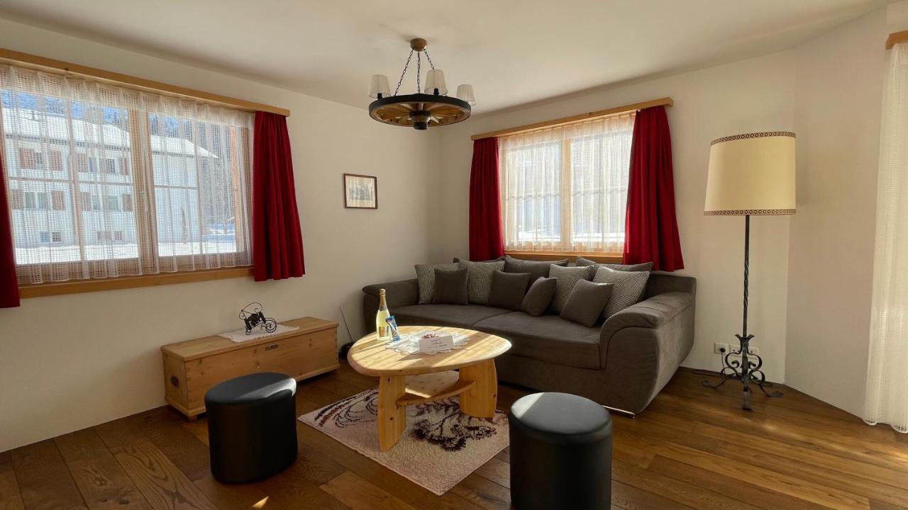 Ferienwohnung Mit Idyllischer Aussicht Klosters Zewnętrze zdjęcie